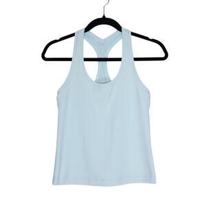 LULULEMON Cool Racerback Short Tank Top Crop Delicate Mint Women's 6